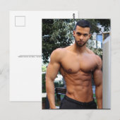 Carte Postale Les plus beaux mecs de la planète ! Place à l'égal (Devant / Derrière)