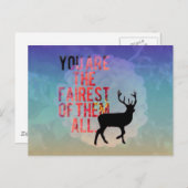 Carte Postale Les Plus Fidèles D'Entre Eux. (Devant / Derrière)