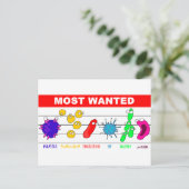 Carte Postale Les plus Recherchés (Debout devant)