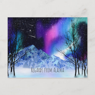 Carte Postale Les points forts de l'hiver