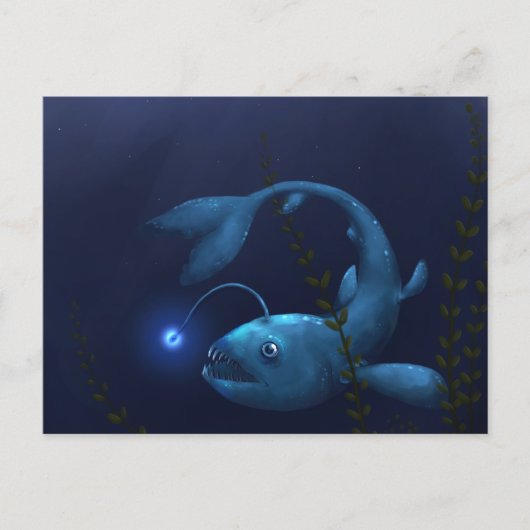 Carte Postale Les poissons-broussailles (Devant)