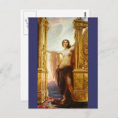 Carte Postale Les portes de l'aube - Herbert James Draper (Devant / Derrière)