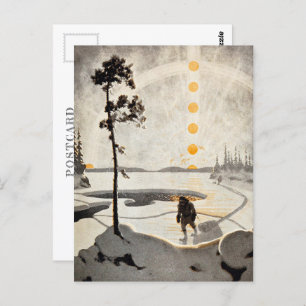 Carte Postale Les Postmen du Far   Arthur Heming  