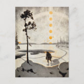 Carte Postale Les Postmen du Far | Arthur Heming | (Devant)