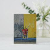 Carte Postale Les poules en verre (Debout devant)