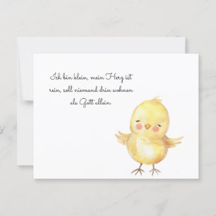 Carte Postale Les poulets