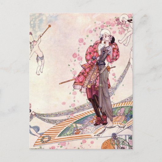 Carte Postale Les Powell et Crinoline de Nielsen (Devant)