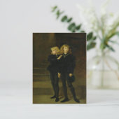 Carte Postale Les Princes dans la tour (Debout devant)