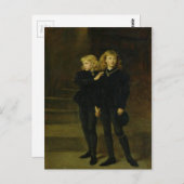 Carte Postale Les Princes dans la tour (Devant / Derrière)