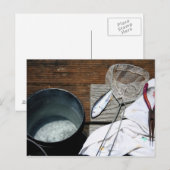 Carte Postale Les prises des pêcheurs (Devant / Derrière)