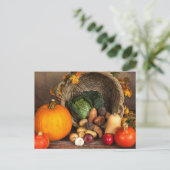 Carte Postale Les produits frais de l'automne (Debout devant)