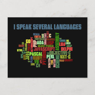 Carte Postale Les Programmeurs Ont Plusieurs Compétences En Prog