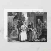 Carte Postale Les progrès d'A Harlot (Devant / Derrière)