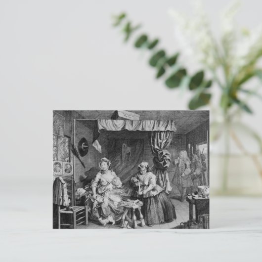 Carte Postale Les progrès d'A Harlot (Debout devant)