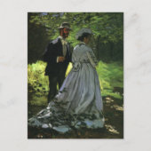 Carte Postale Les Promenades, alias Les Poussettes par Claude Mo (Devant)