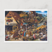 Carte Postale Les proverbes hollandais | Pieter Bruegel l'Ancien (Devant)