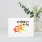 Carte Postale Les psychologues sont chauds (Debout devant)