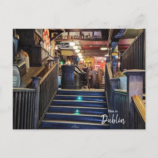 Carte Postale Les pubs de Dublin-Irlande (Devant)