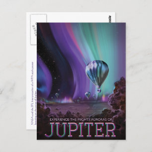 Carte Postale Les puissants auras de la publicité de voyage de J