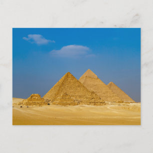 Carte Postale Les Pyramides de Gizeh Post