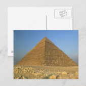 Carte Postale Les Pyramides de Gizeh, qui sont près de 5000 (Devant / Derrière)