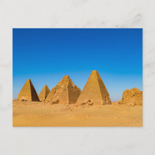 Carte Postale Les Pyramides de Meroe