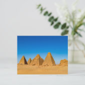 Carte Postale Les Pyramides de Meroe (Debout devant)