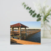 Carte Postale Les quais de marina (Debout devant)