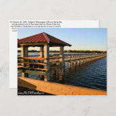 Carte Postale Les quais de marina (Devant / Derrière)