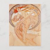 Carte Postale Les Quatre Arts - Danse, Art Nouveau (Devant)