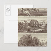 Carte Postale Les ranchs du peuplier (Devant / Derrière)