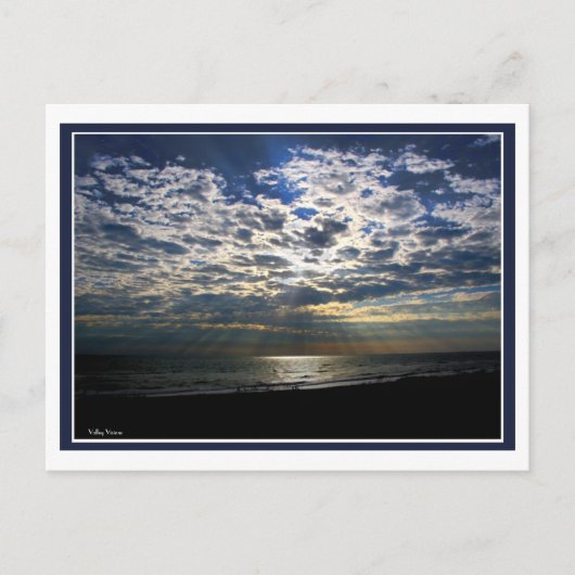 Carte Postale Les rayons du soleil (Devant)