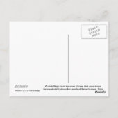 Carte Postale Les régions limitrophes de Xanadu (Dos)