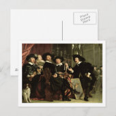 Carte Postale Les représentants de la Compagnie des Bowyers de S (Devant / Derrière)