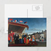 Carte Postale Les représentants des puissances étrangères (Devant / Derrière)