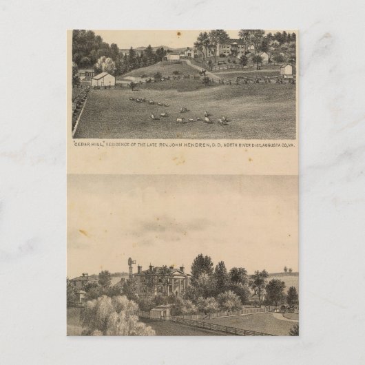 Carte Postale Les résidences de Hendren (Devant)