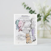 Carte Postale les rêves de bubbler (Debout devant)