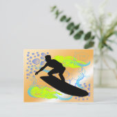 Carte Postale Les rêves de surf (Debout devant)