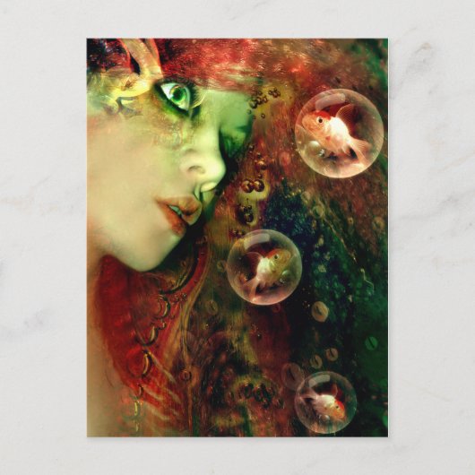 Carte Postale Les rêves des profonds (Devant)