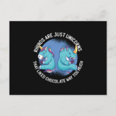 Carte Postale Les rhinocéros sont juste des licornes (Devant)