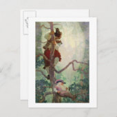 Carte Postale Les Rites du Printemps, illustration de "Un enfant (Devant / Derrière)