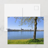 Carte Postale Les rives de la Loire à Saumur (Devant / Derrière)