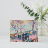 Carte Postale Les rives de la Seine | Magnus Enckell (Debout devant)