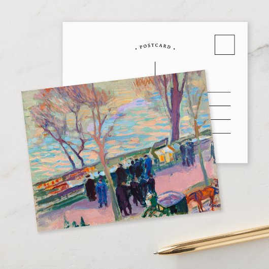 Carte Postale Les rives de la Seine | Magnus Enckell