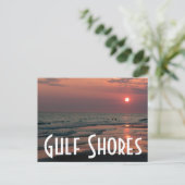Carte Postale Les rives du Golfe (Debout devant)