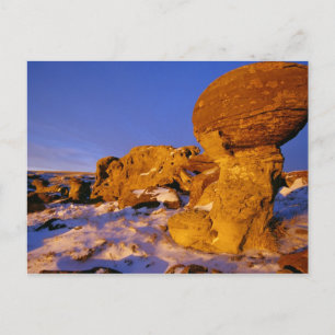 Carte Postale Les rochers de Jérusalem en hiver près de Sweetgra