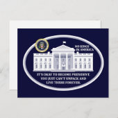 Carte Postale Les rois en Amérique (Devant / Derrière)