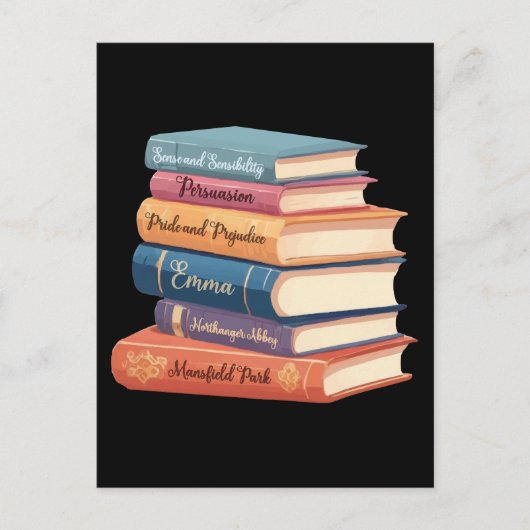Carte Postale Les romans de Jane Austen VII (Devant)