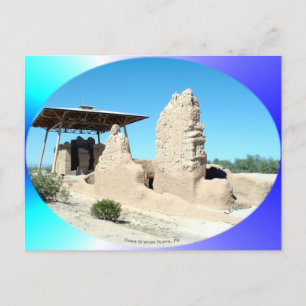 Carte Postale Les ruines de Casa Grande