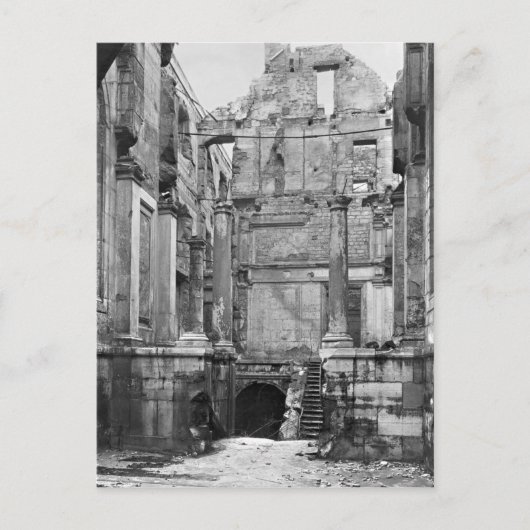Carte Postale Les ruines de la Cour des Comptes (Devant)